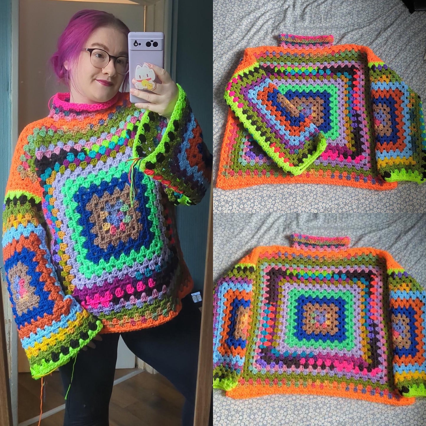 The Squared Away Sweater Pattern