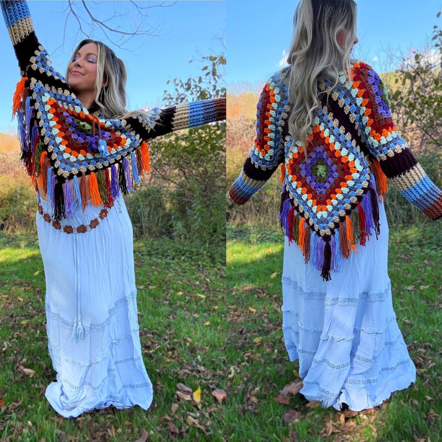 The Block Party Poncho Pattern