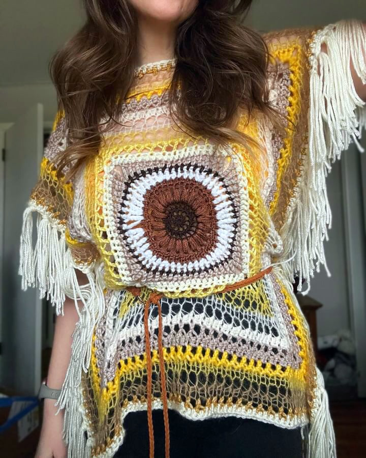 The Optic Nervana Poncho Pattern