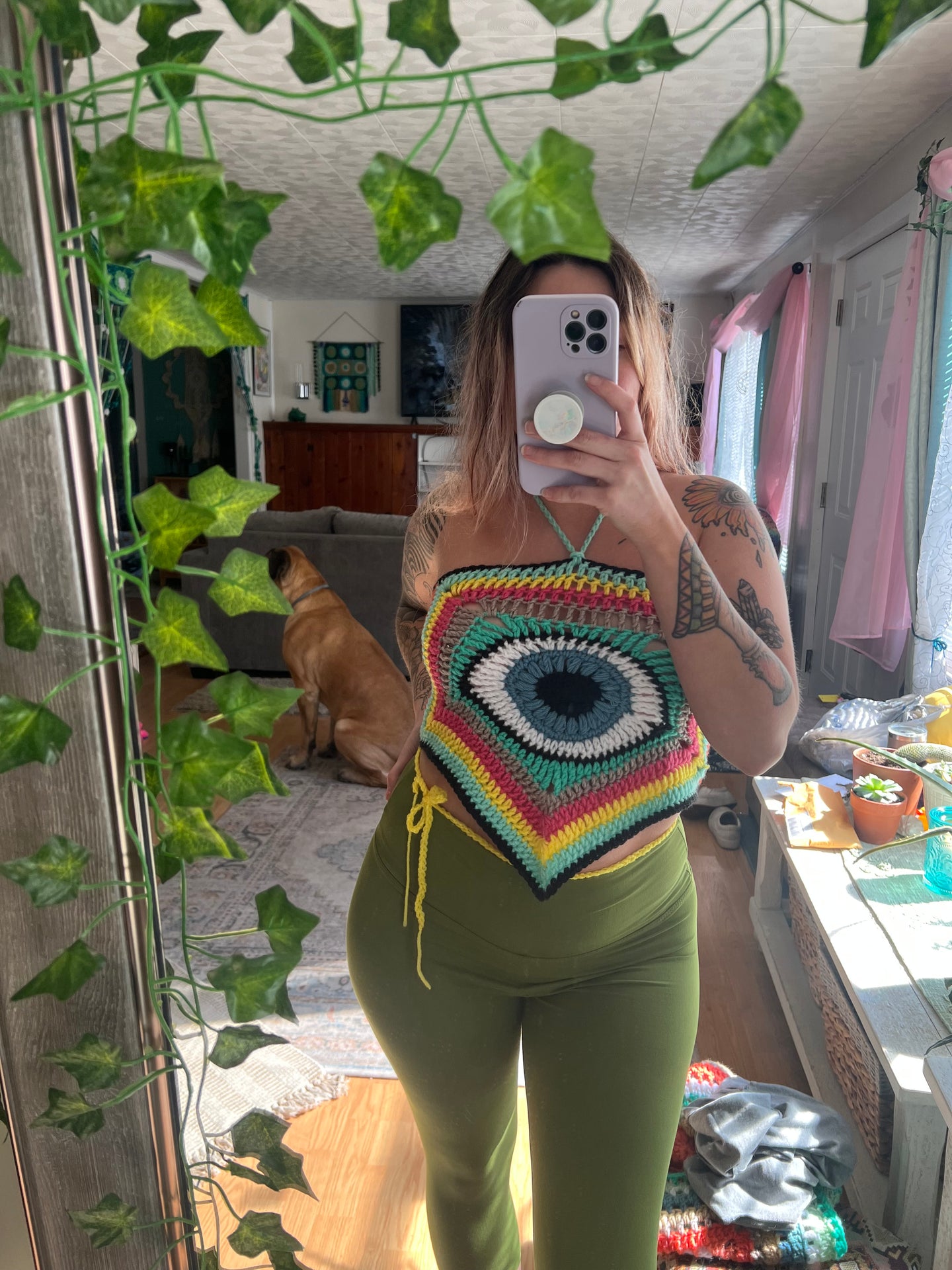 Reversible Eye Candy Top - XS-L