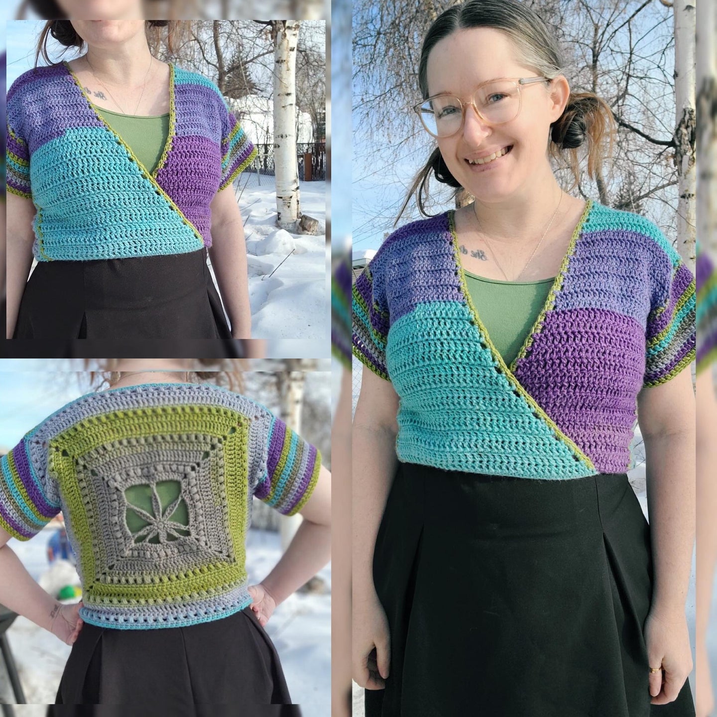 Mary Jane's Wrap Top Pattern (Short or Long Sleeves)