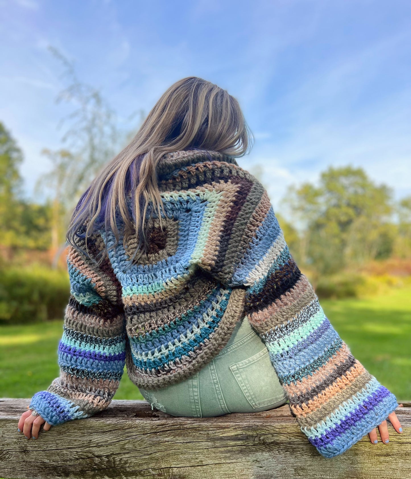 S-XL Chunky Cocoon Shrug