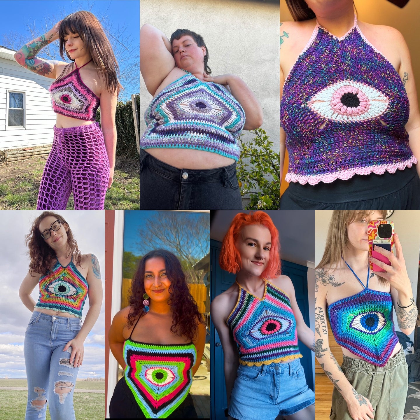 The Eyetomic Bond Top Pattern