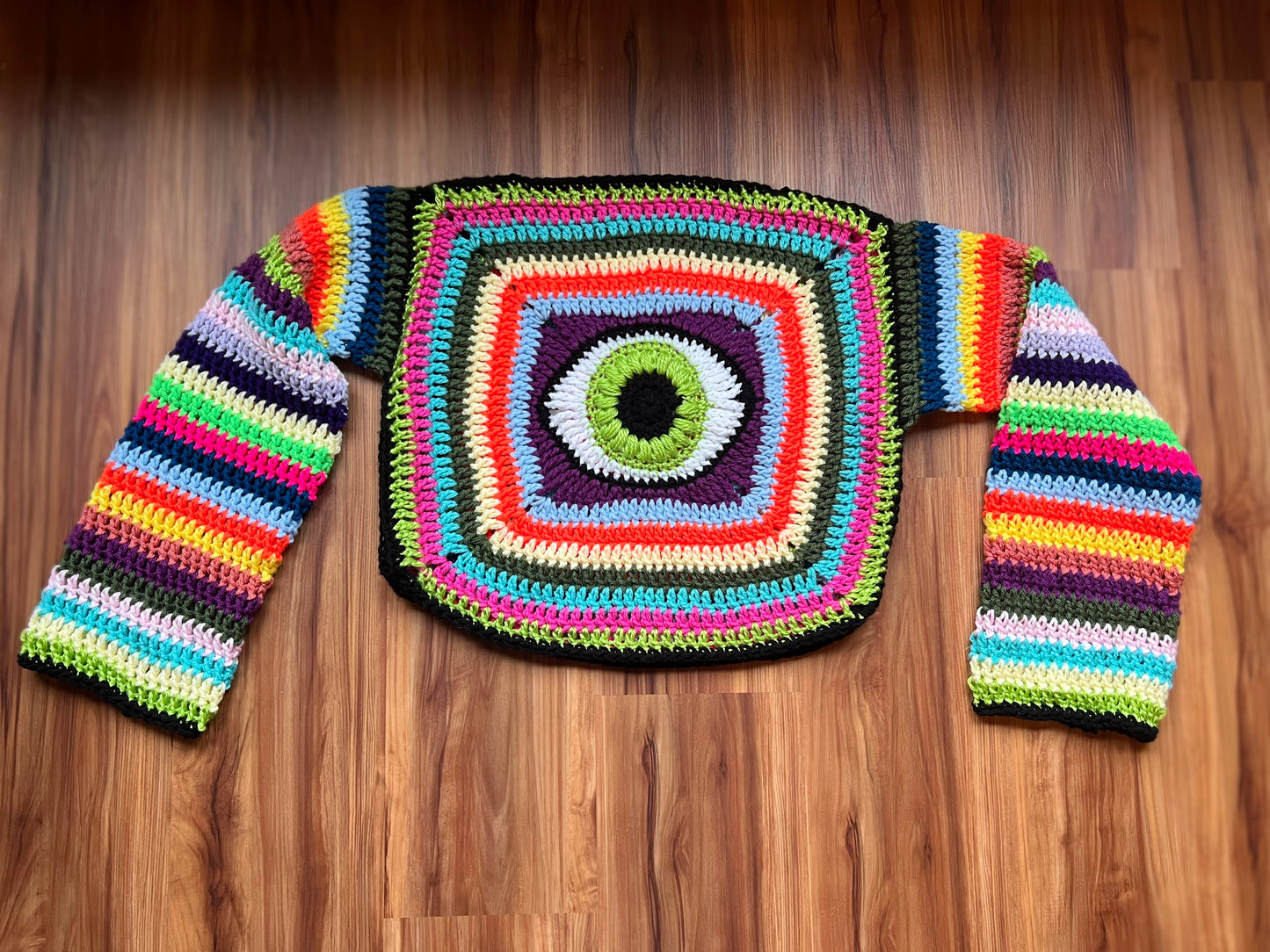 Reversible Eye Candy Sweater M/L