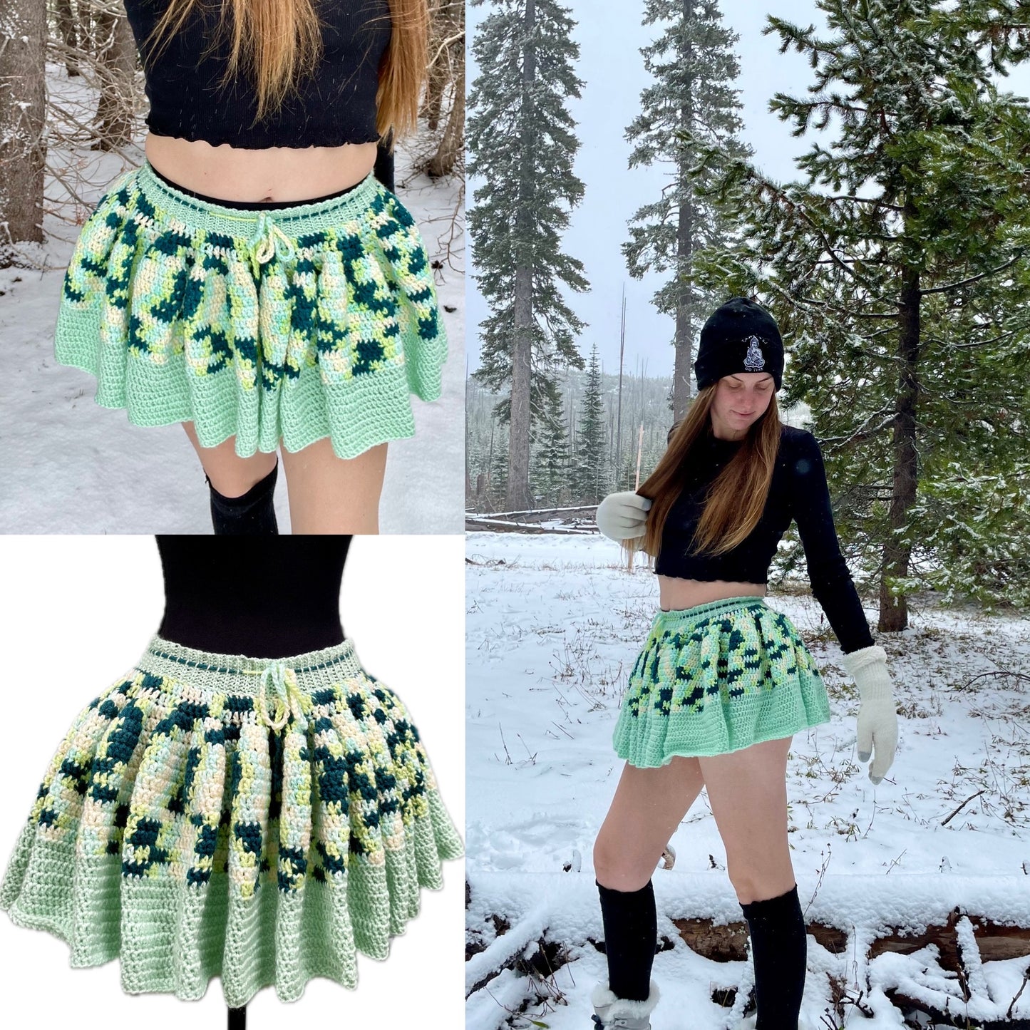 Fairy Flare Skirt Pattern - Mini Ruffle Skirt PDF