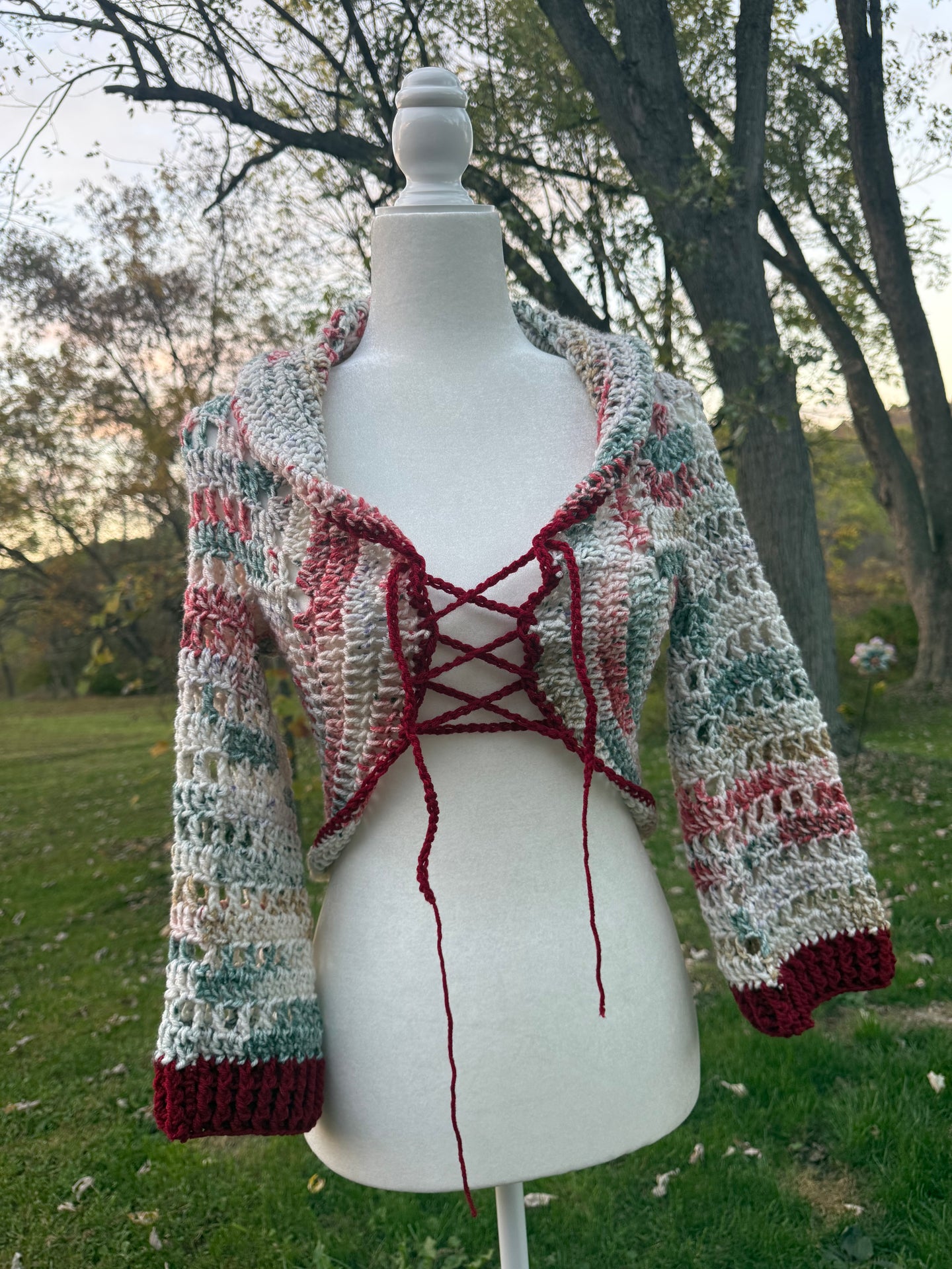 XS/S Cropped Sundial Shrug