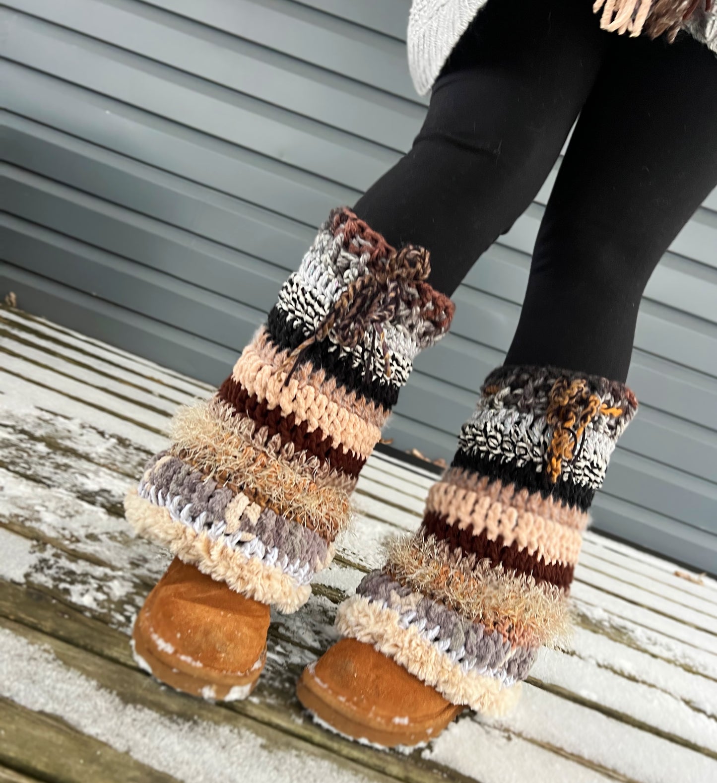 Chunky Flare Leg Warmers