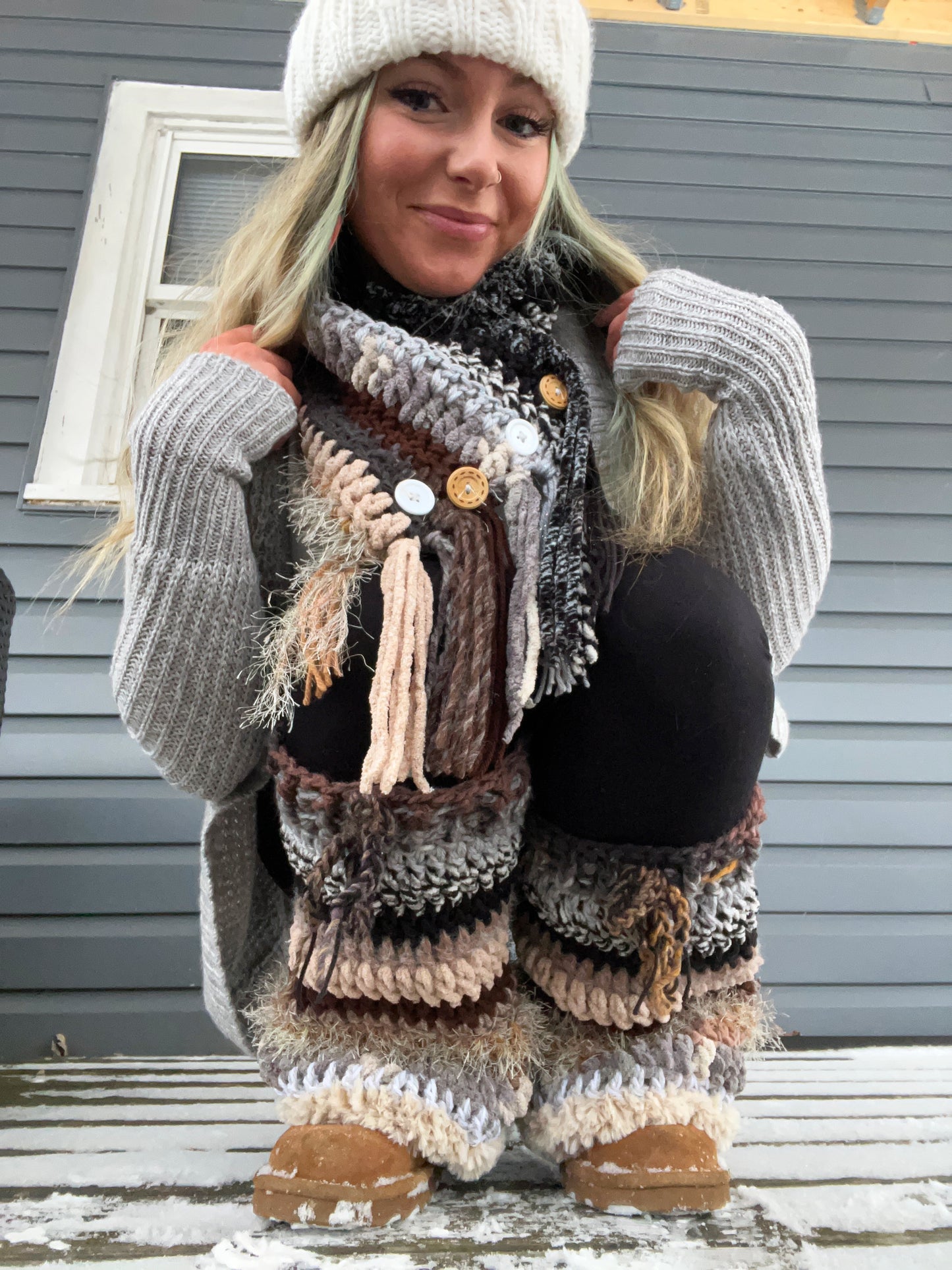 Chunky Flare Leg Warmers