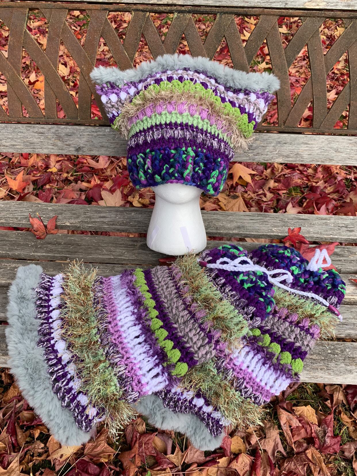 Solar Flares - Leg Warmer Pattern