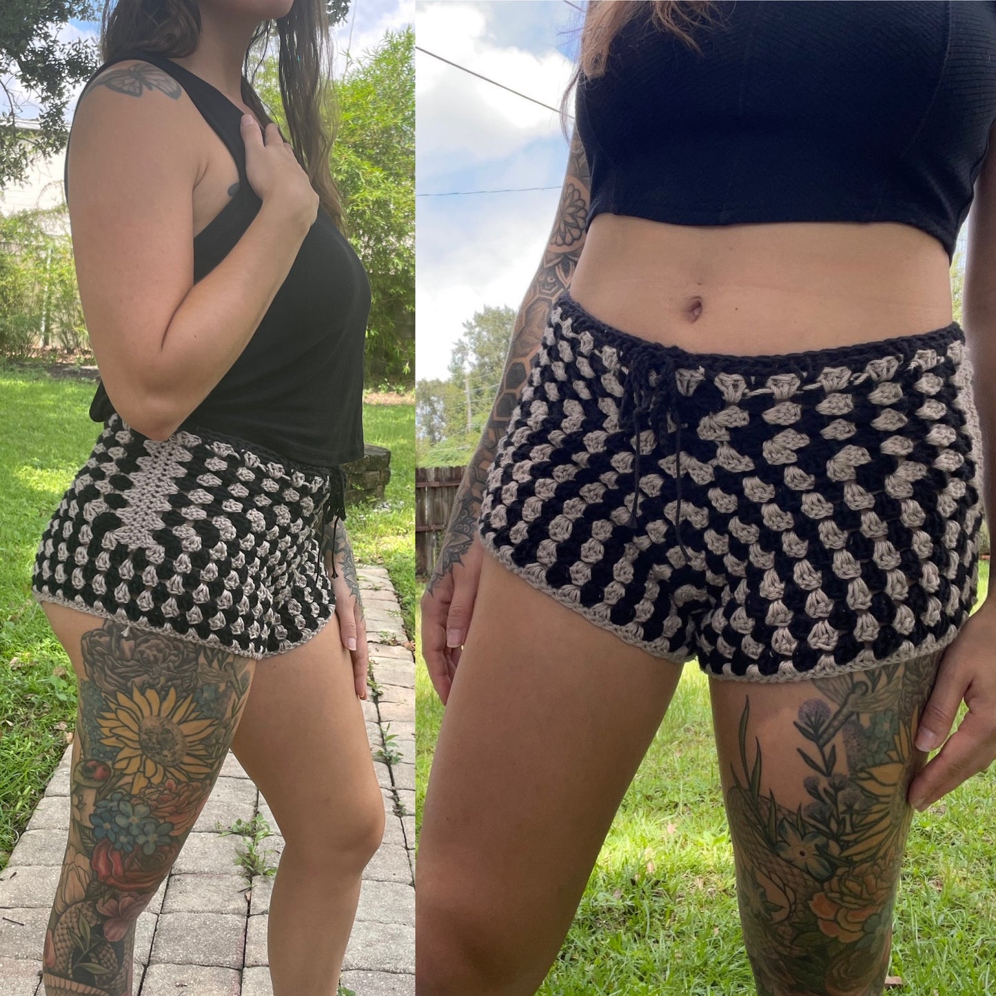 The Knotty Hot Pants Pattern (Mid-High Waist)