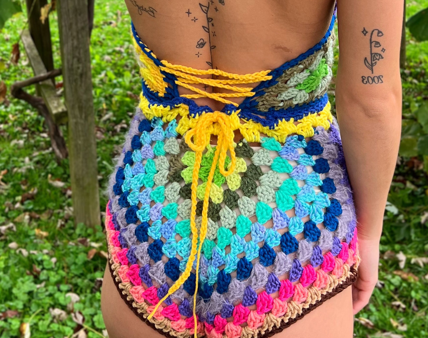 XS/S Cheeky Kaleidoscope Romper