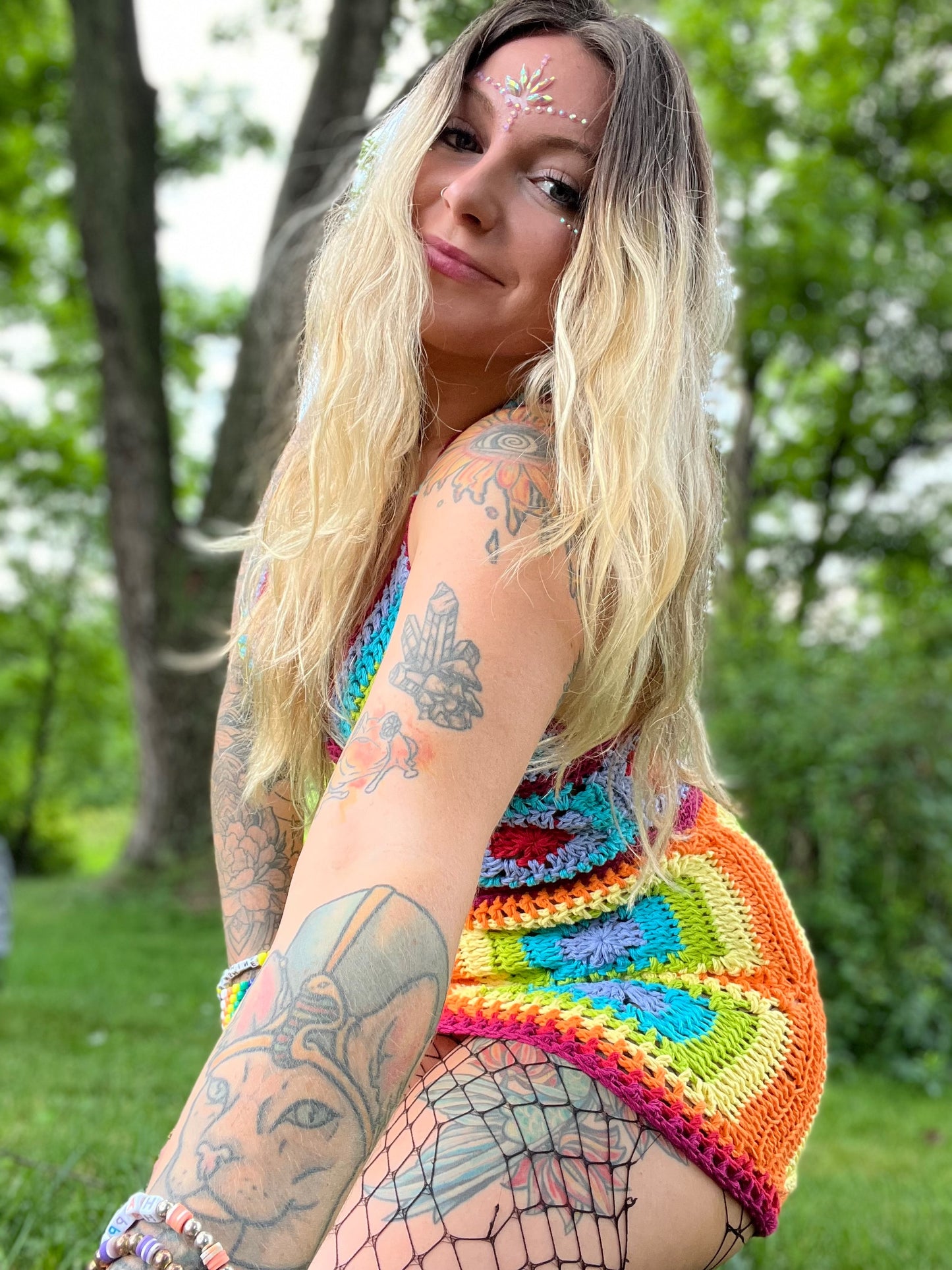 The Kaleidoscope Pride Dress (M)