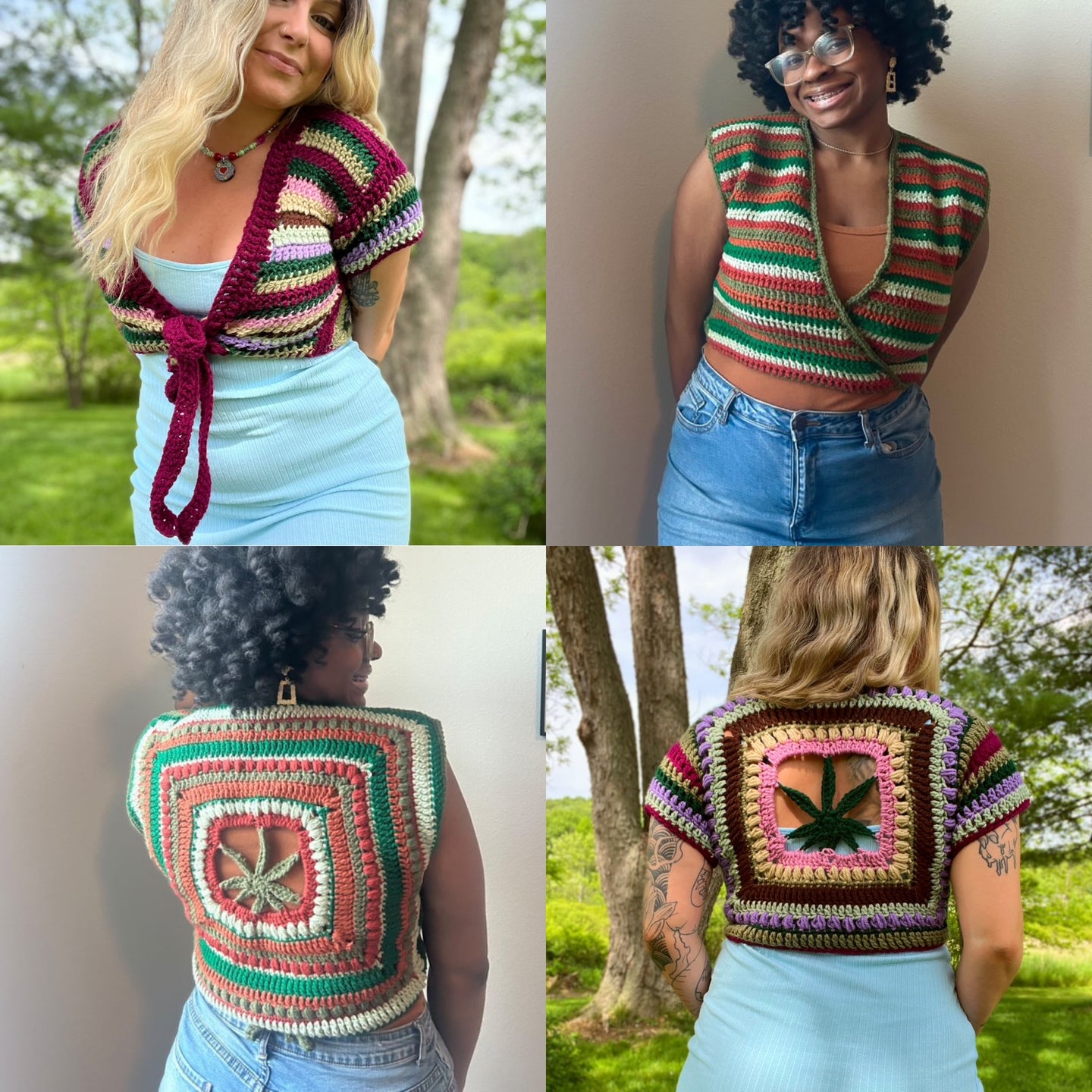 Mary Jane's Wrap Top Pattern (Short or Long Sleeves)
