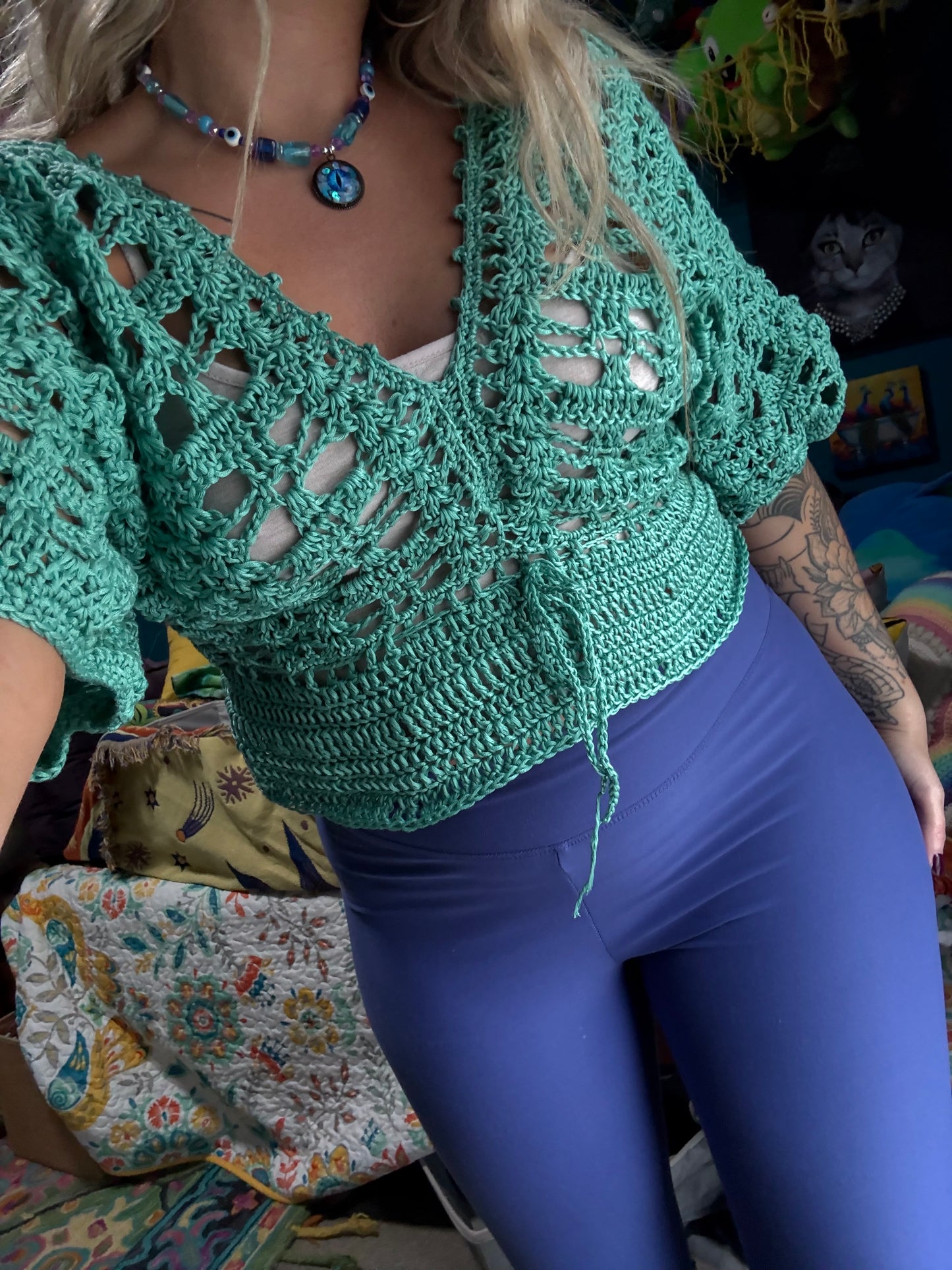 The Aura Cropped Summer Top