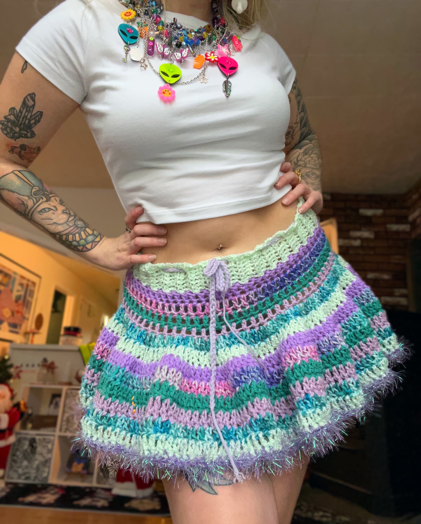 M/L Fairy Flare Mini Skirt