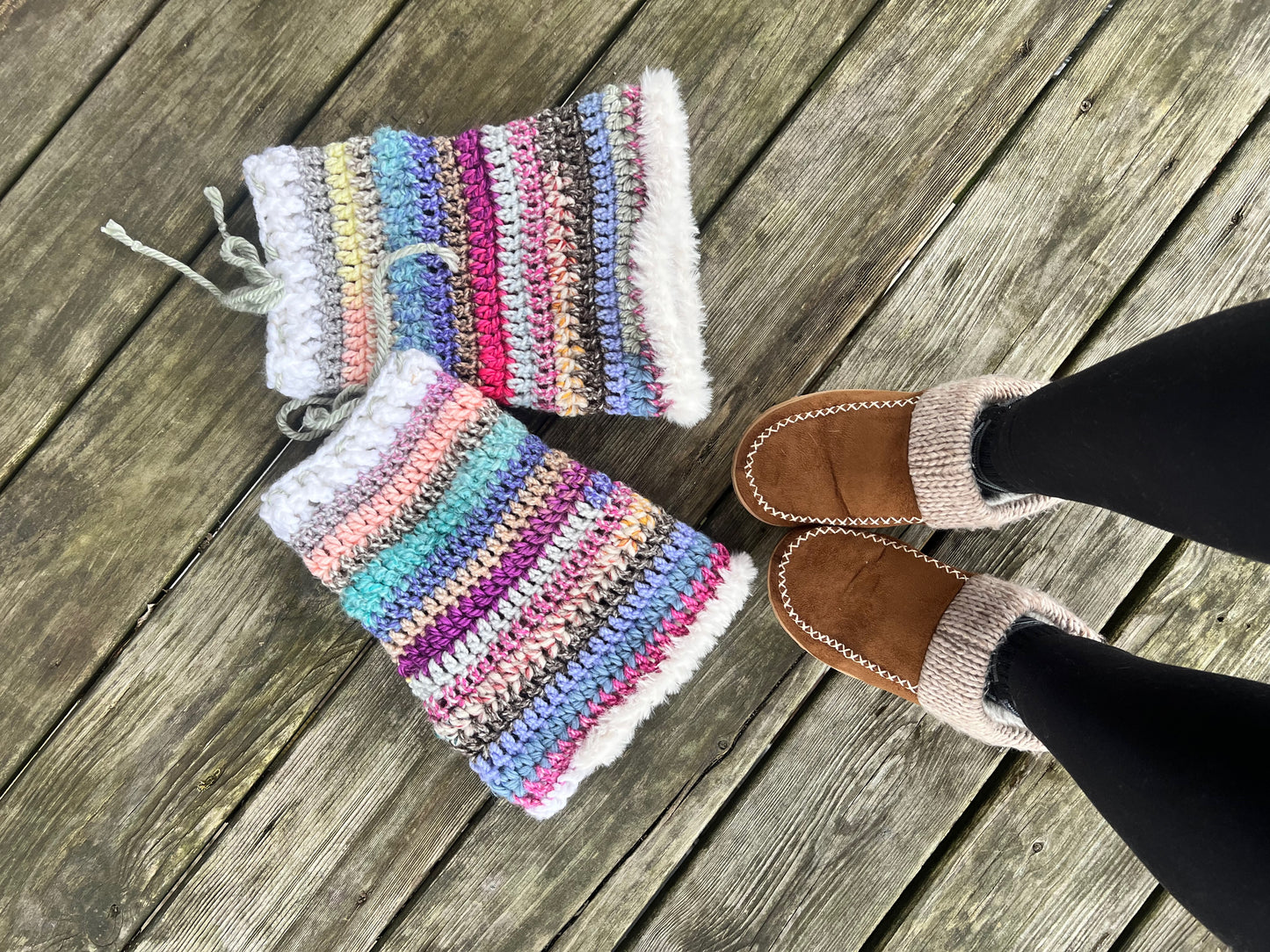 Scrappy Leg Warmers