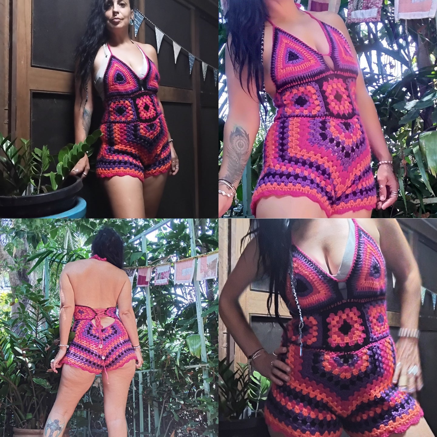Block Party Playsuit Pattern (Romper or 2 Piece Set)