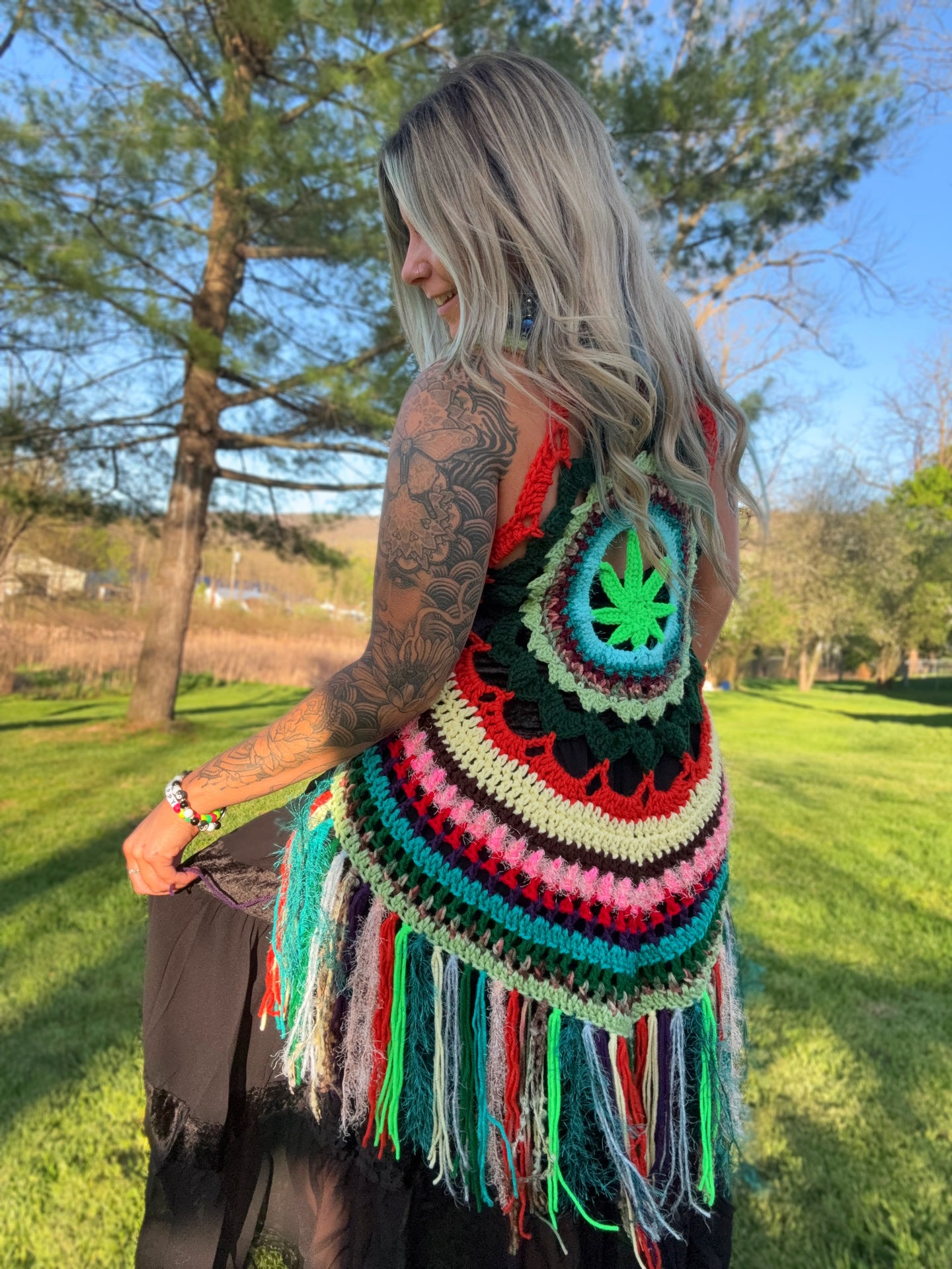 S/L Mary Jane Fringe Vest