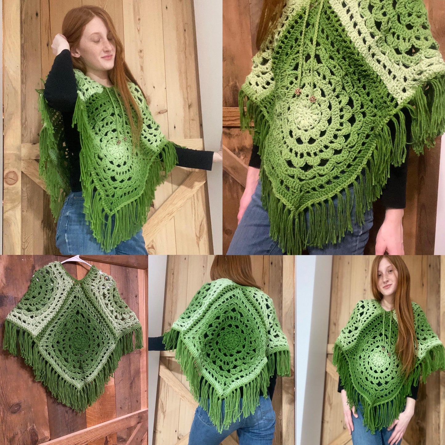 The Mandala Effect Poncho Pattern