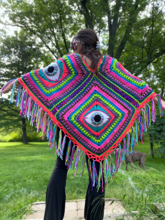 Oversized Fourth Eye Poncho