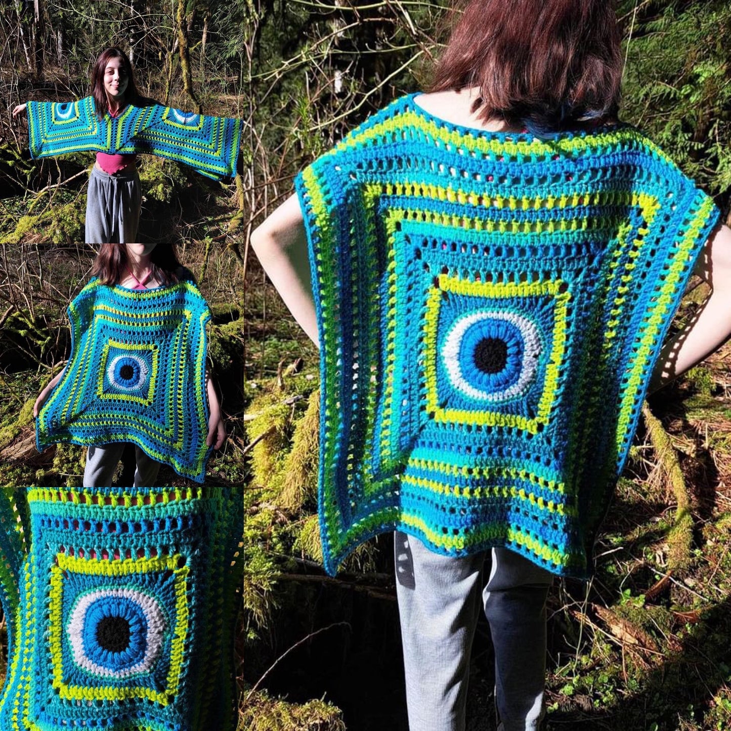 The Optic Nervana Poncho Pattern