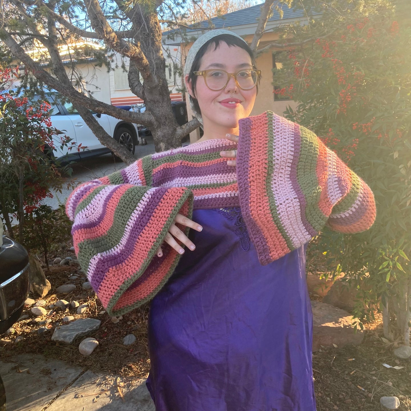 The Fairy Flare Shrug Pattern (Short & Long Sleeve)