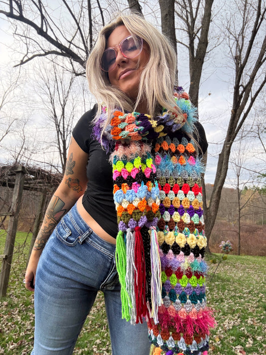 Made to Order Scrap Scarf (7-9 feet)