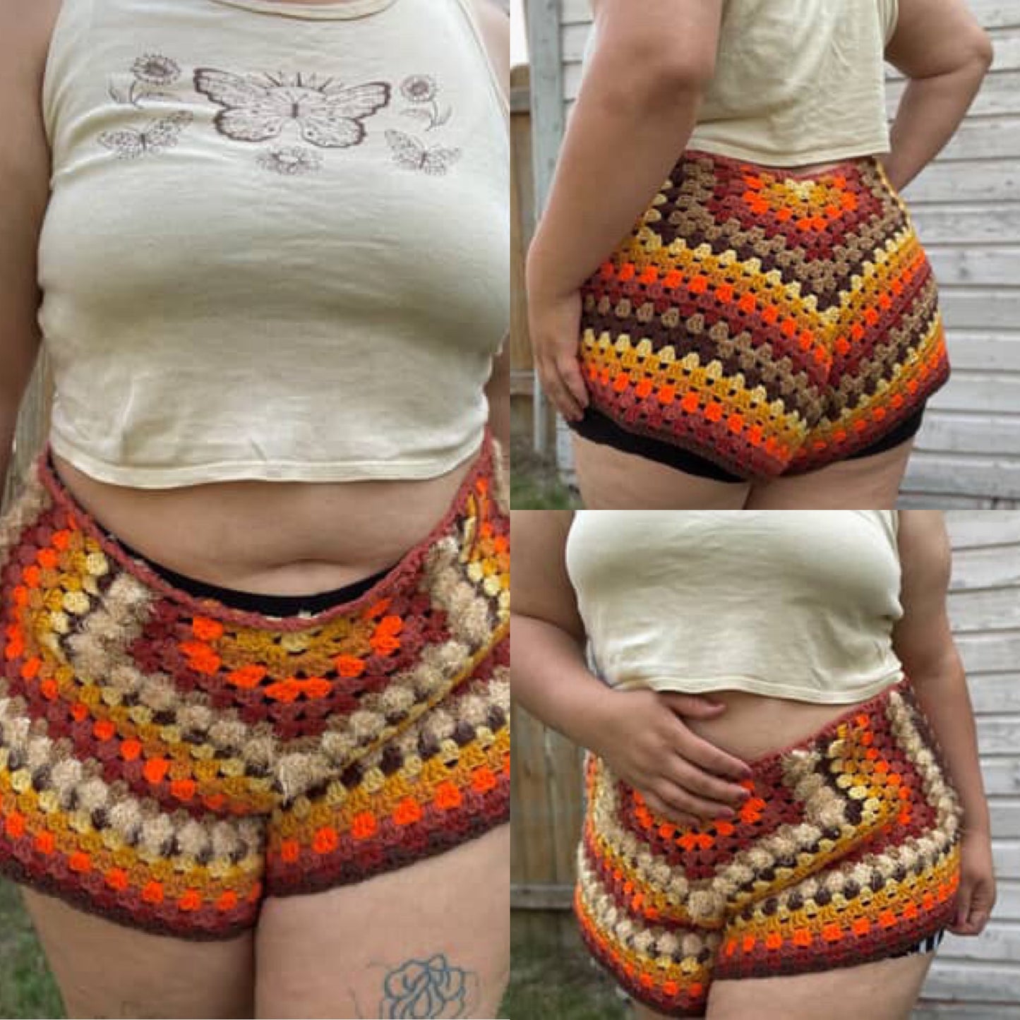 The Knotty Hot Pants Pattern (Mid-High Waist)