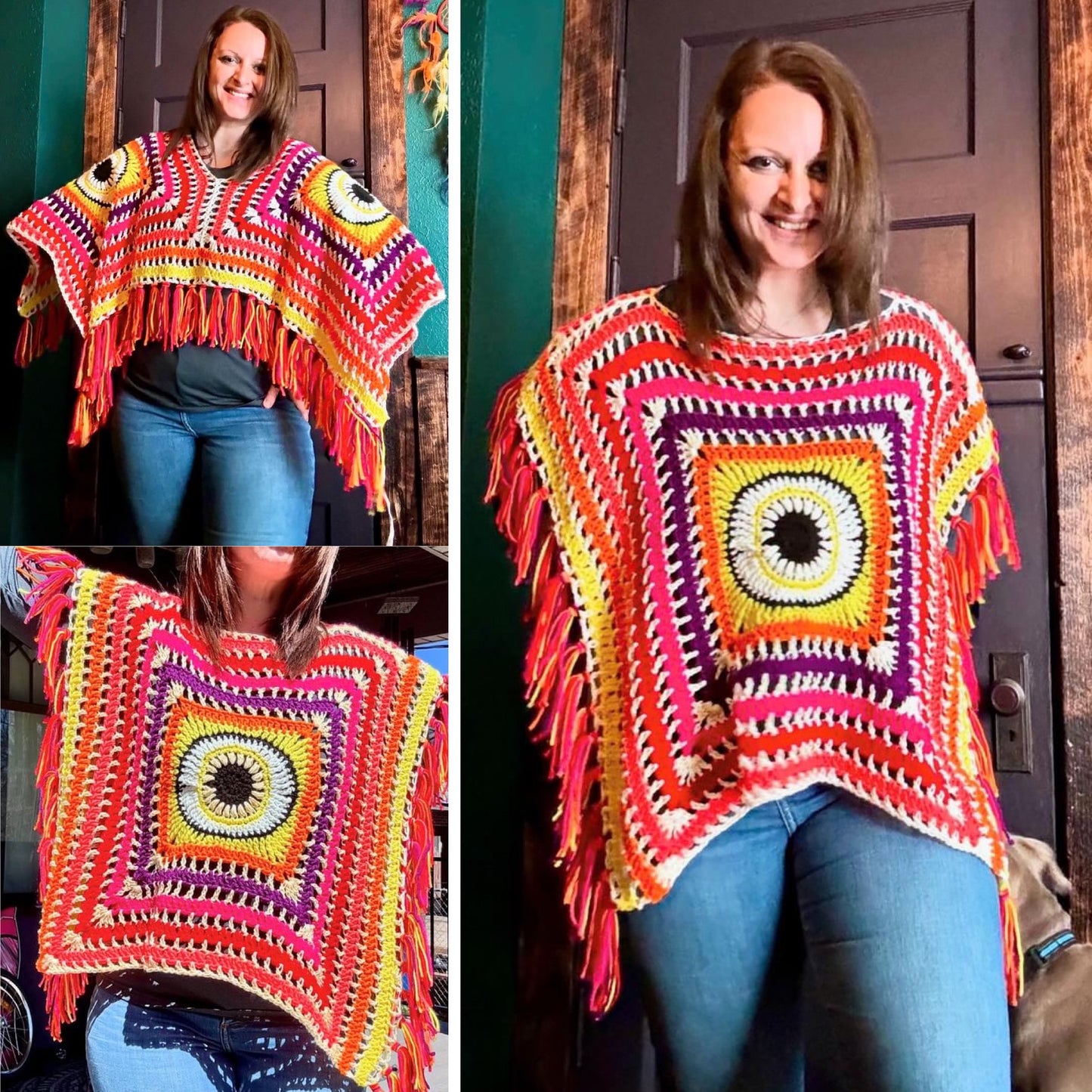 The Optic Nervana Poncho Pattern