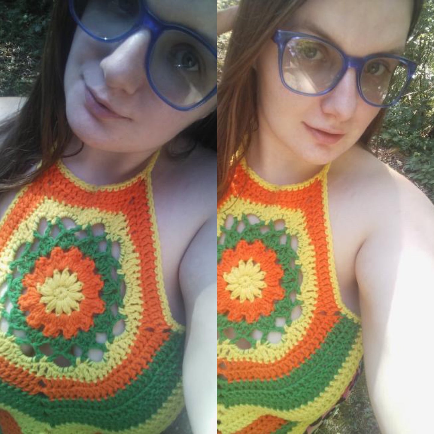 The StarFlower Halter Top Pattern