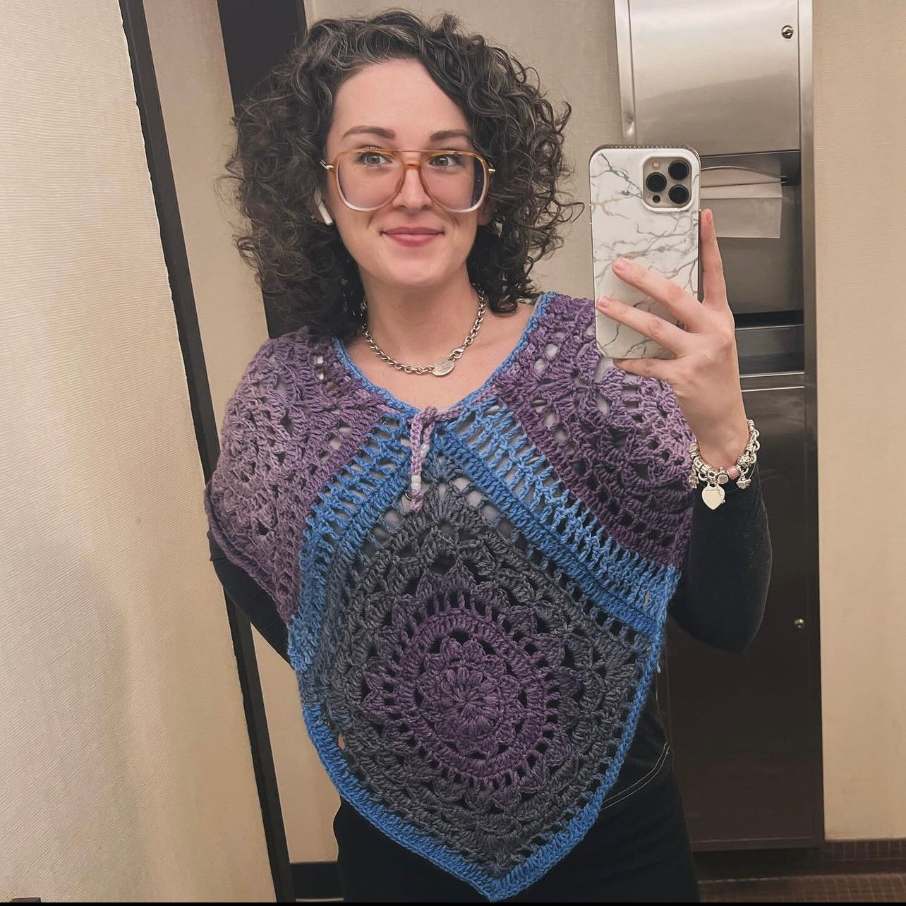 The Mandala Effect Poncho Pattern