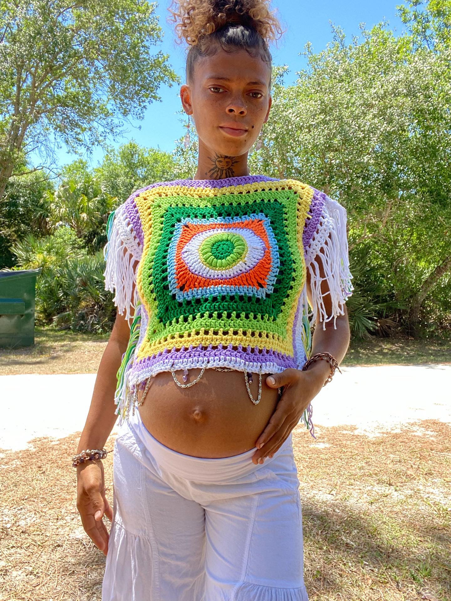 The Optic Nervana Poncho Pattern