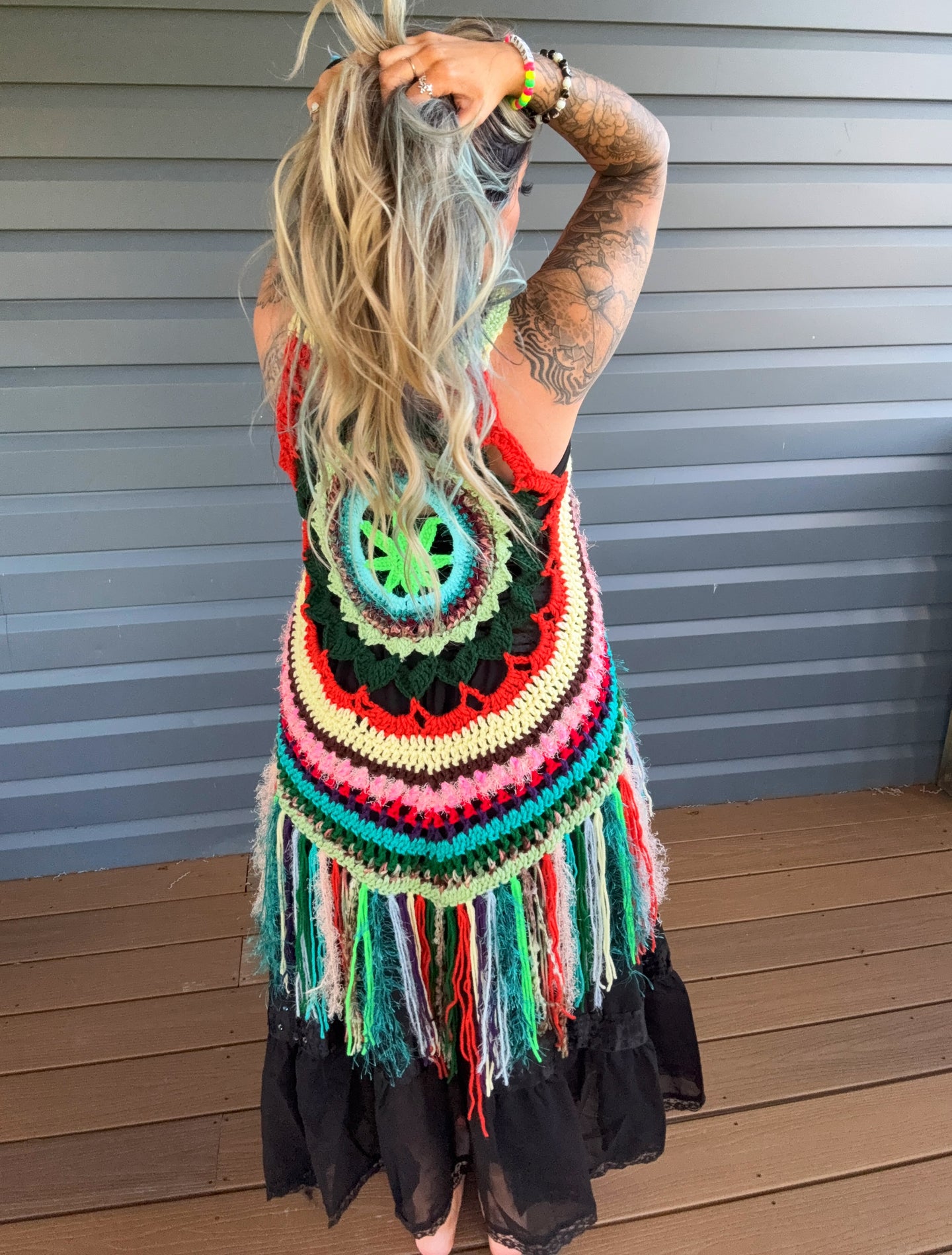 S/L Mary Jane Fringe Vest
