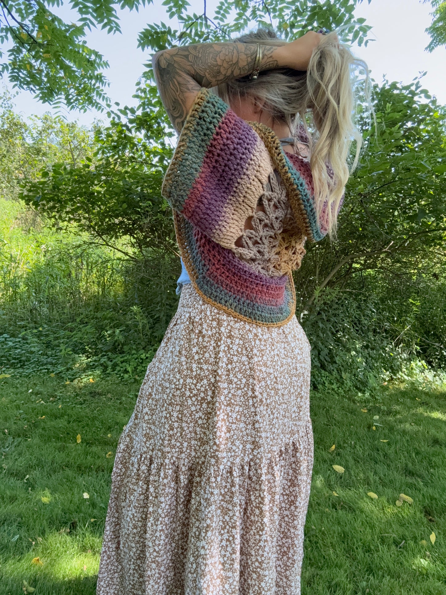 XS-M Flower of Life Shrug