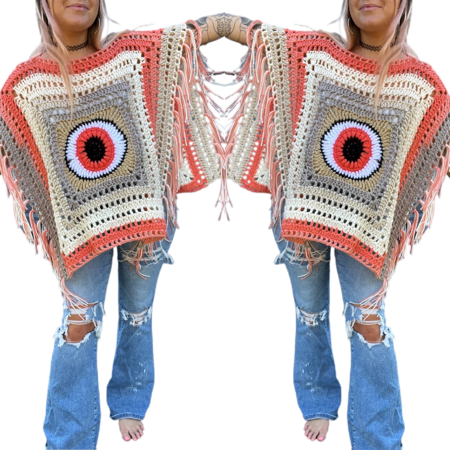 The Optic Nervana Poncho Pattern