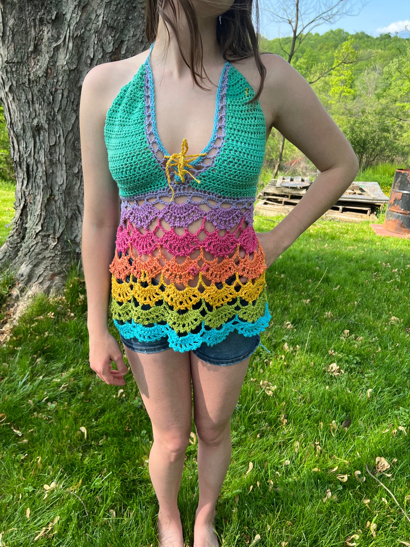 Pride Open-Back Halter