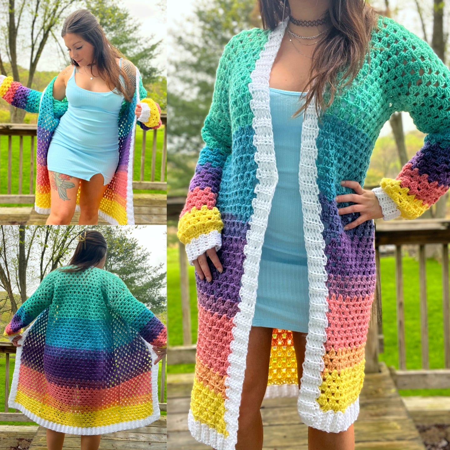 Pride Rainbow Cardigan