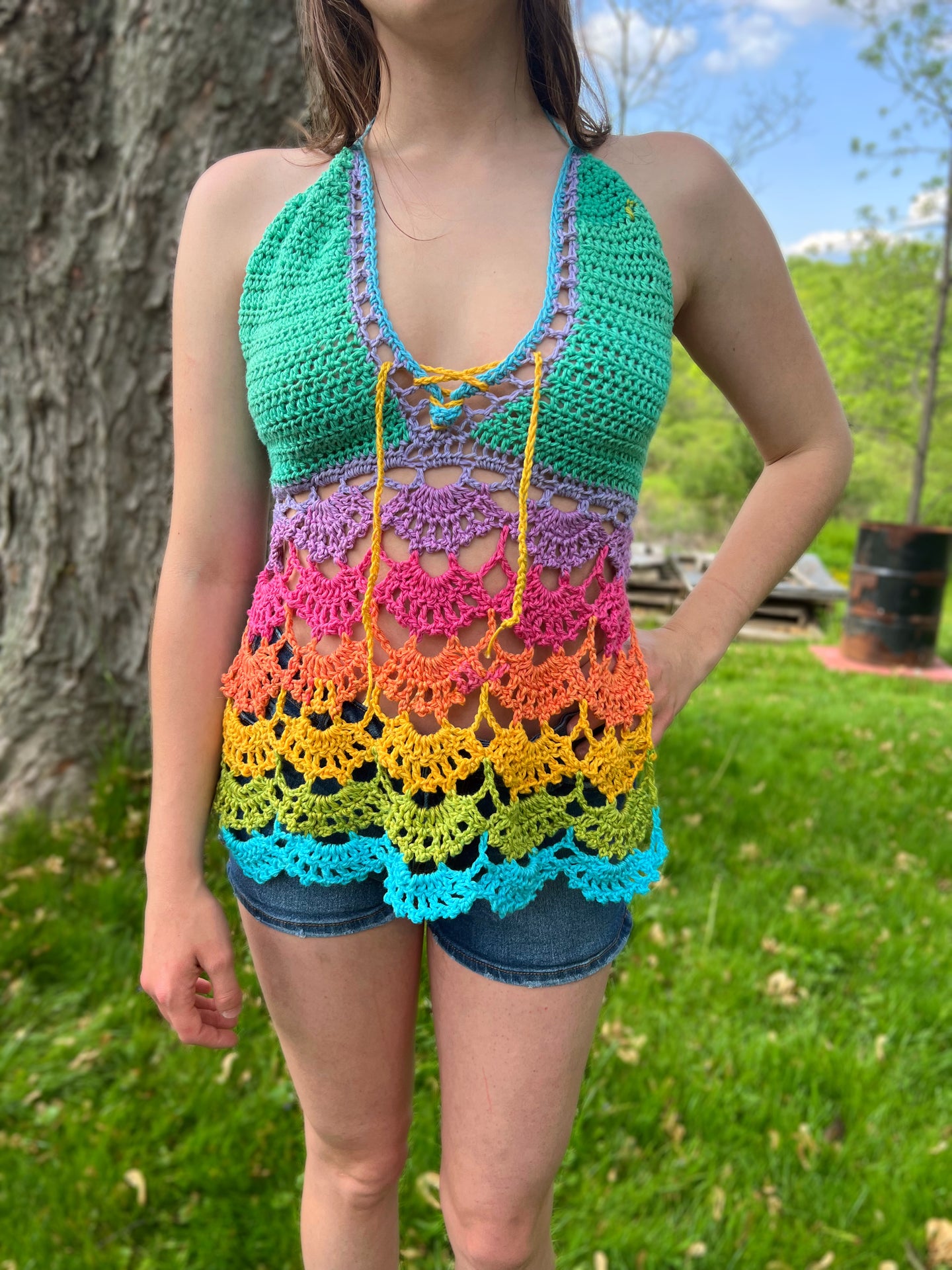 Pride Open-Back Halter