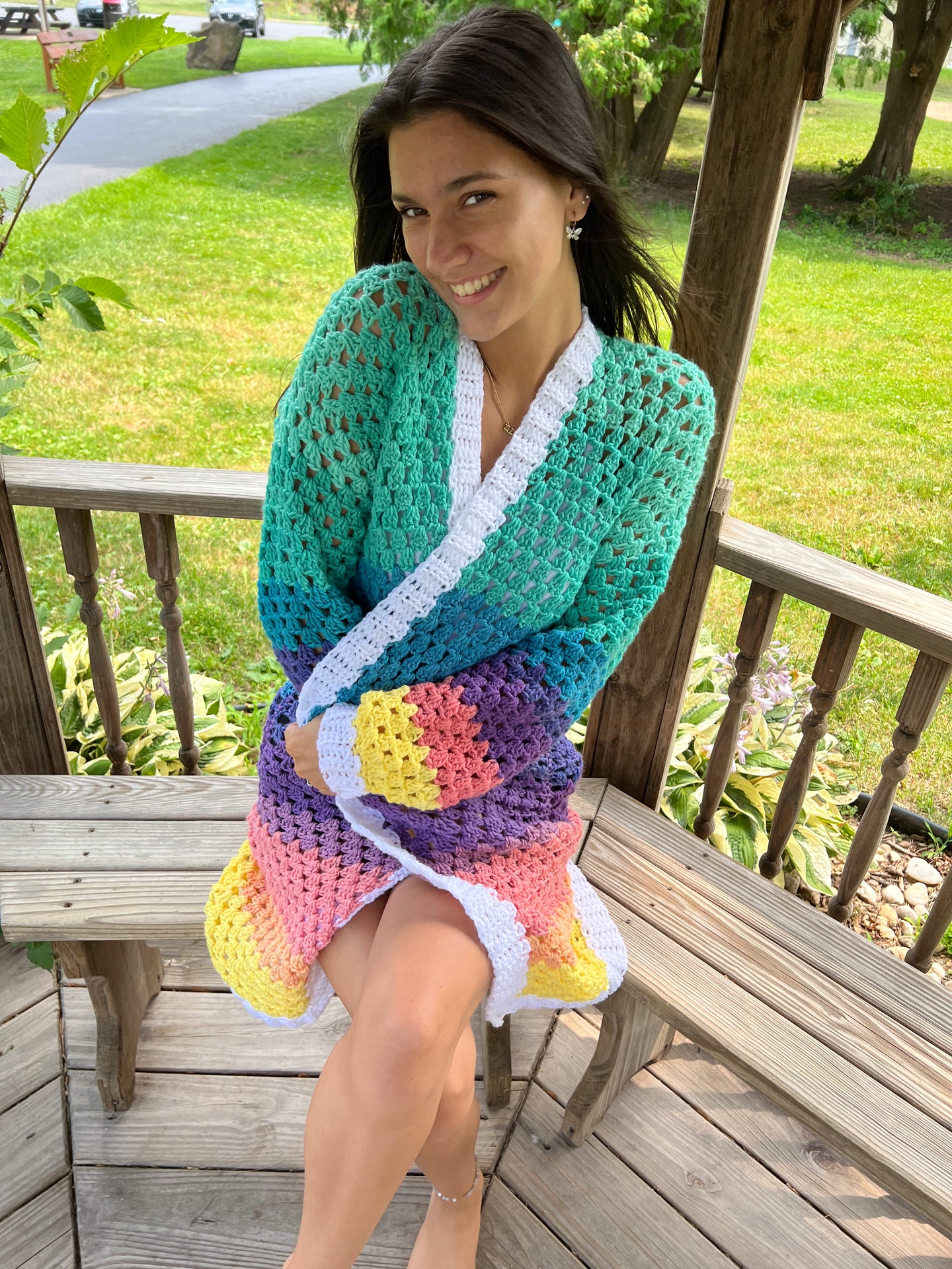 Pride Rainbow Cardigan
