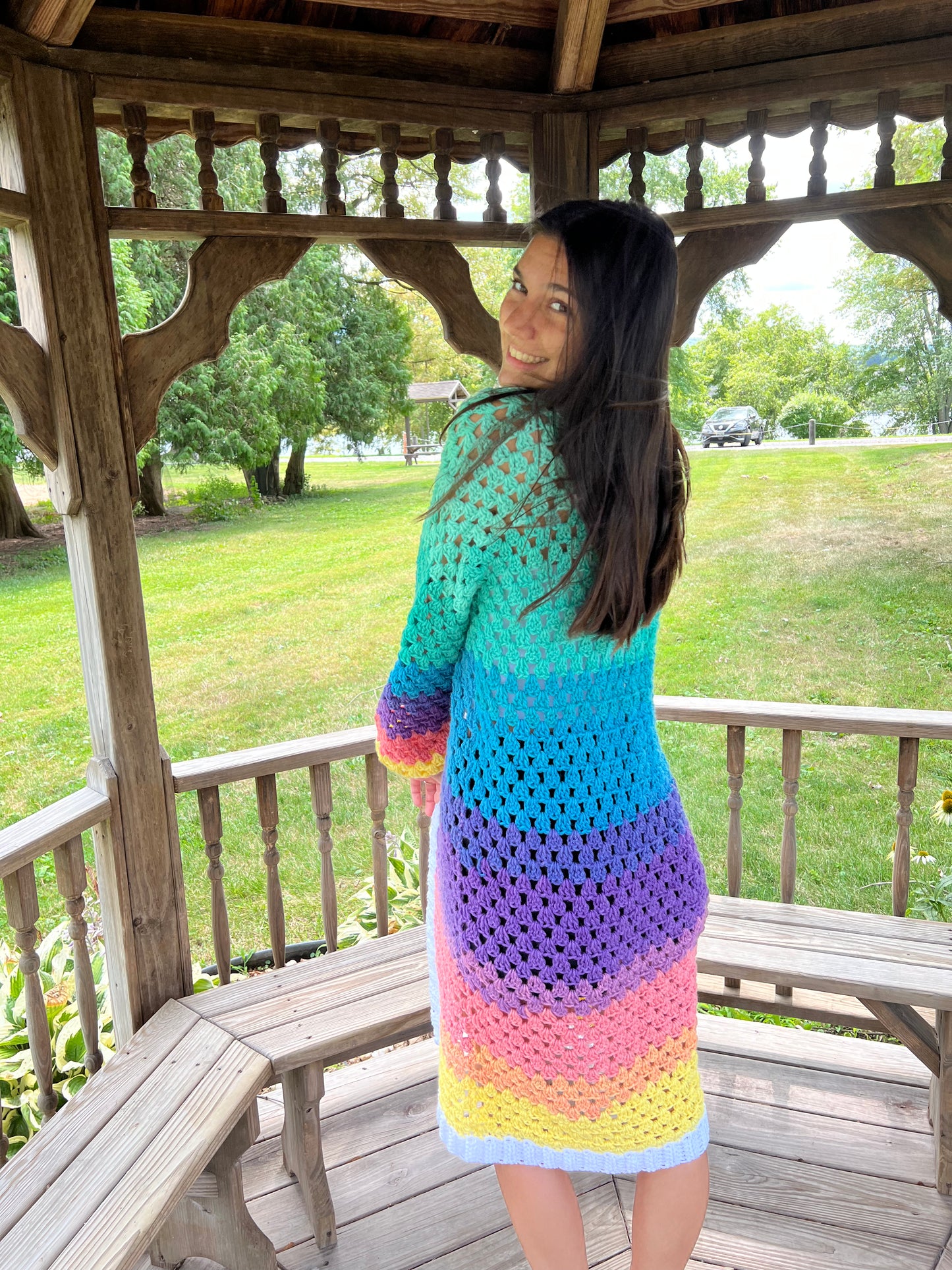 Pride Rainbow Cardigan