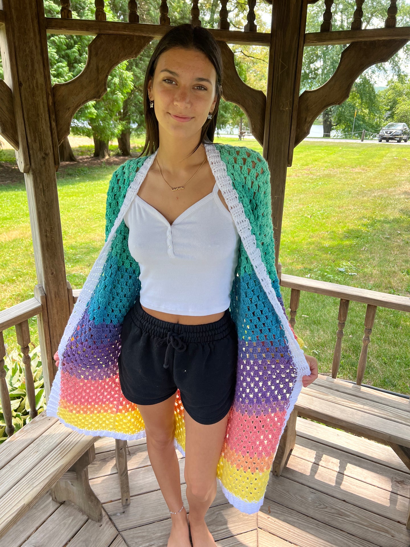 Pride Rainbow Cardigan