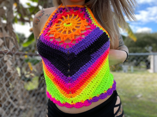 Made to Order Crochet Crop Top