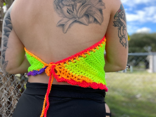 Made to Order Crochet Crop Top
