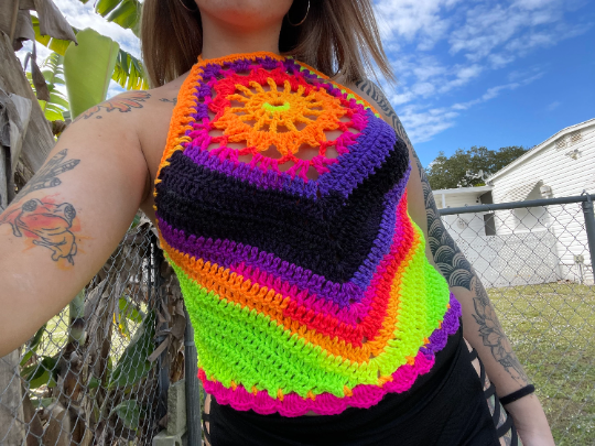 Made to Order Crochet Crop Top