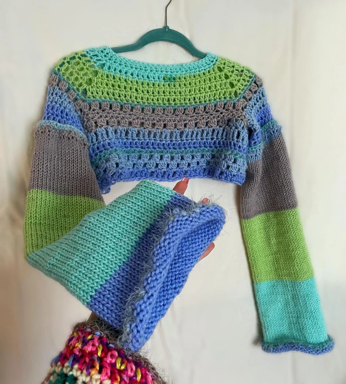 S/M Crochet Knit Shrug