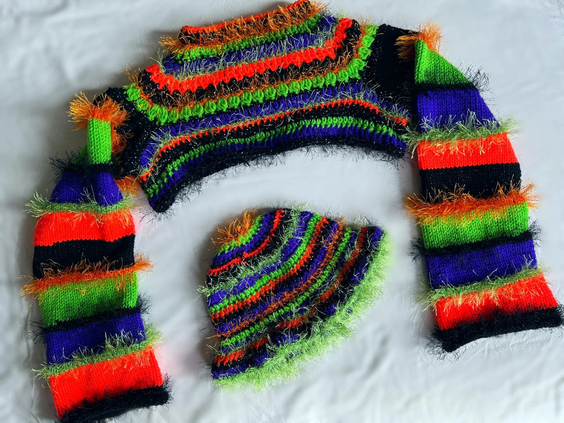 Funky Crochet Festival Set