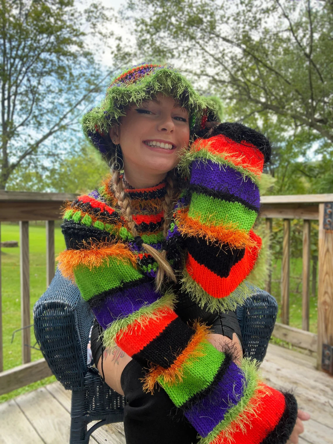 Funky Crochet Festival Set