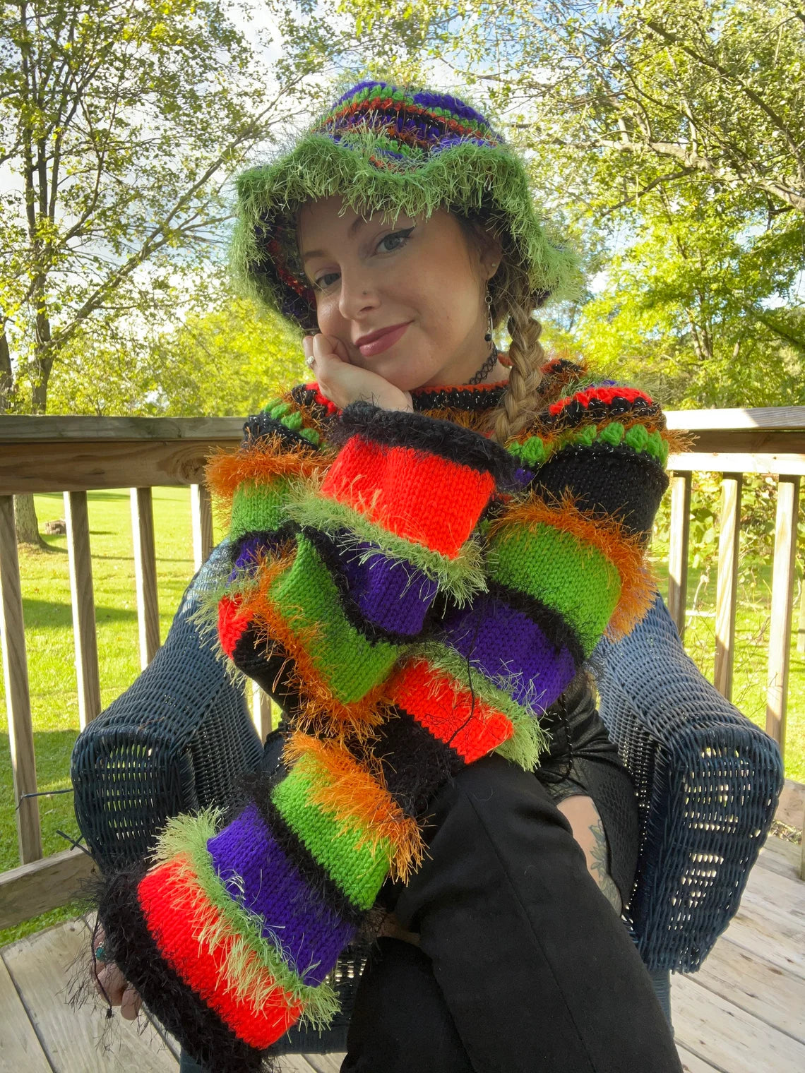 Funky Crochet Festival Set