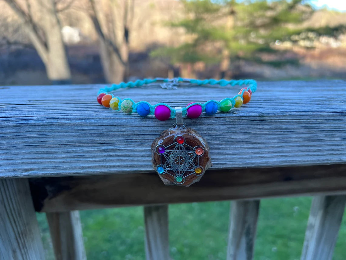 Pinecone Hemp Necklace