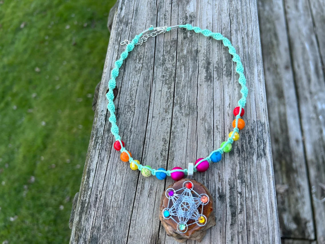 Pinecone Hemp Necklace